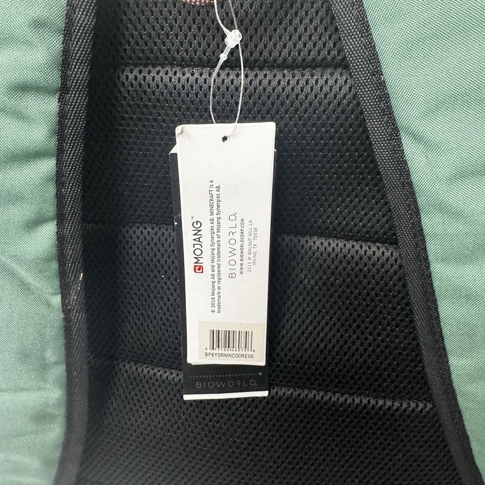 Minecraft Premium Explorer Rolltop Backpack New NWT - Picture 5 of 7